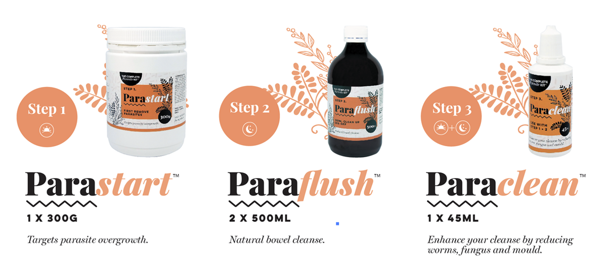 3 step parasite removal program
