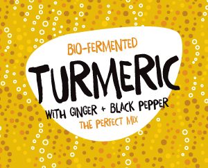 Bio-fermented turmeric